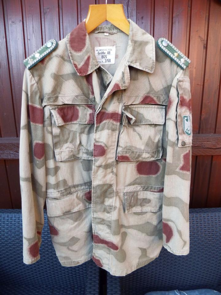 Bundesgrenzschutz sumpftarn Jacke BGS Val. Mehler Größe 48 in Dollern