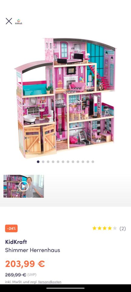 Kidkraft Shimmer Herrenhaus XXL mit Garage in Nordrhein-Westfalen -  Gladbeck | Barbie Spielzeug gebraucht kaufen | eBay Kleinanzeigen ist jetzt  Kleinanzeigen