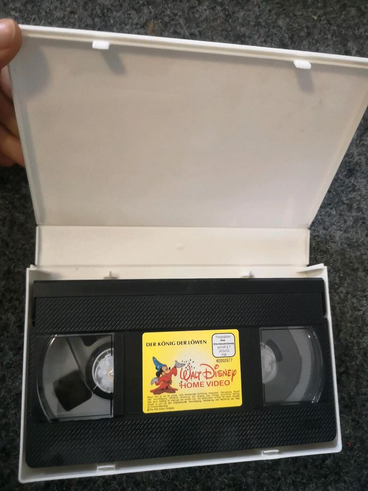 Selten VHS Erstauflage Meisterwerk Hologramm 1995 König der Löwen in Nürnberg (Mittelfr)
