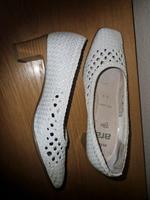 Flechtschuh Ara Pumps weiß  Sandale Hessen - Grebenstein Vorschau