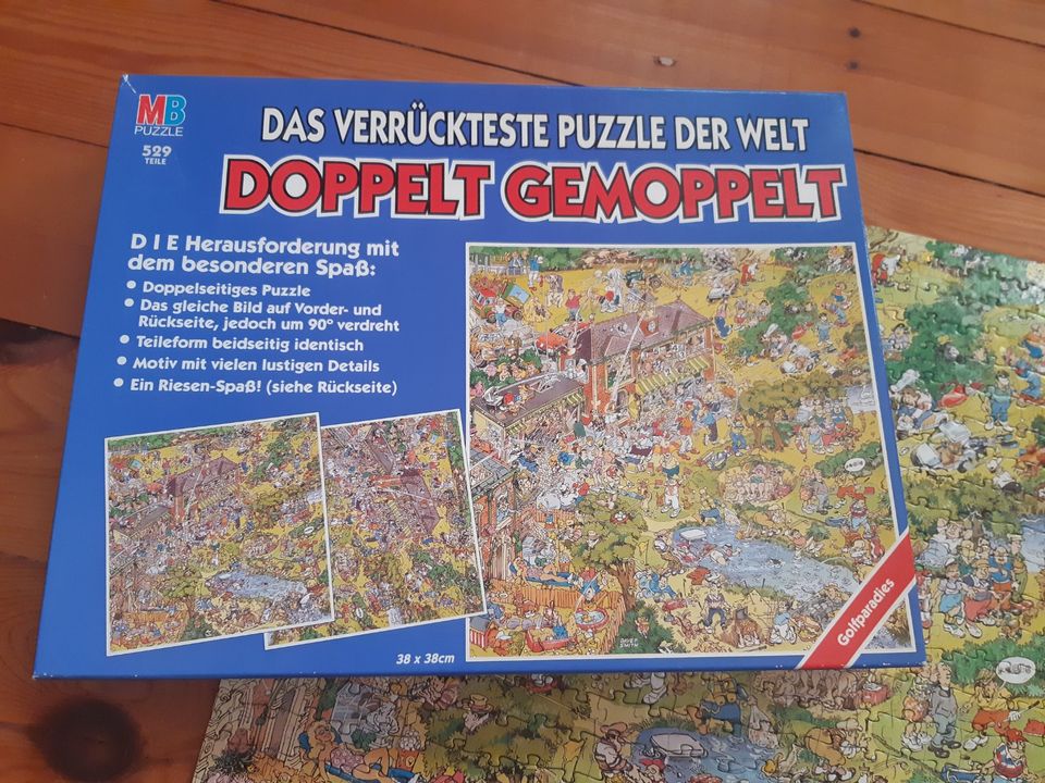 Doppelseitiges Puzzle - vollständig in Berlin