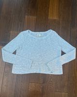 Hollister Strickpullover Gr. S 36 Pulli grau Pailletten Hessen - Eltville Vorschau