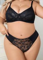 Damen Unterwäsche Set Schwarz 95D, 2XL Thüringen - Königsee Vorschau