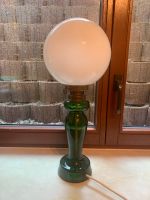DDR Petroleumlampe elektrisch Glas grün Thüringen - Treben Vorschau