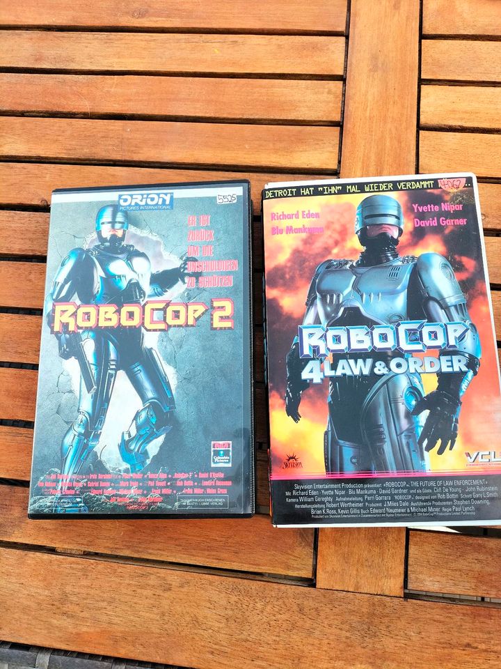 VHS Kassetten RoboCop in Mülsen