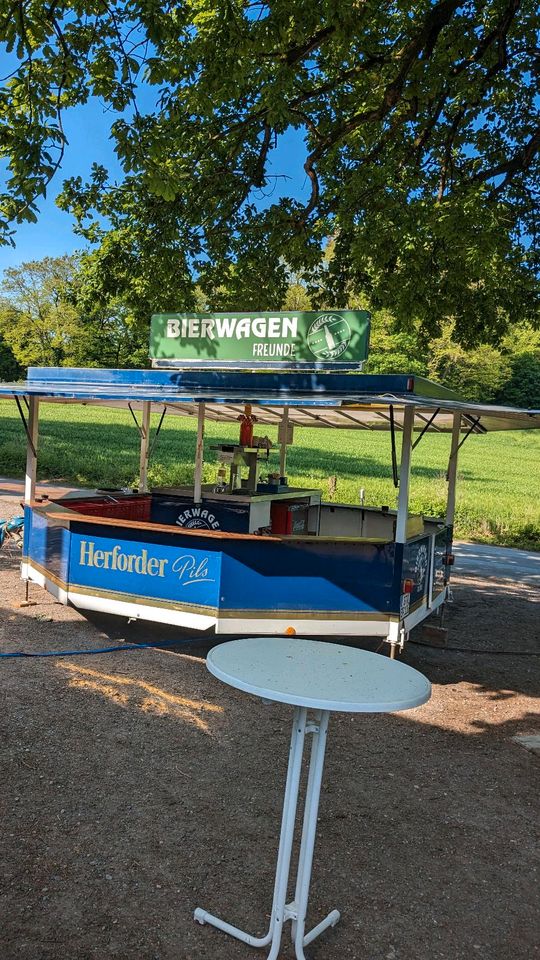 Bierwagen / Ausschankwagen zum Mieten oder Leihen in Steinhagen