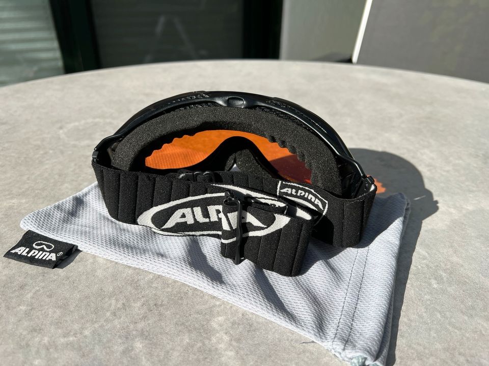 Alpina Quattroflex Challenge Skibrille Snowboardbrille in Klein Rogahn