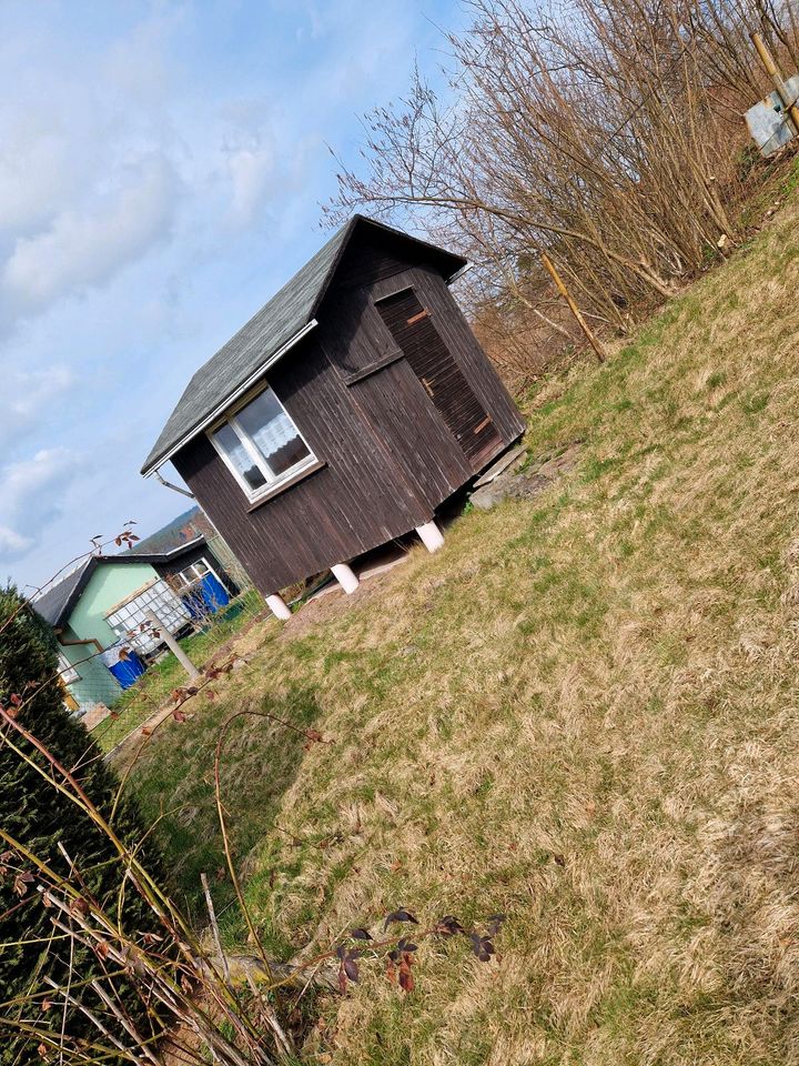 Privatgarten mit Blick über Tambach-Dietharz in Tambach-Dietharz