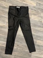 Zara Lederleggings Leggings Kunstleder schwarz L mit Reissverschl Bayern - Willmering Vorschau