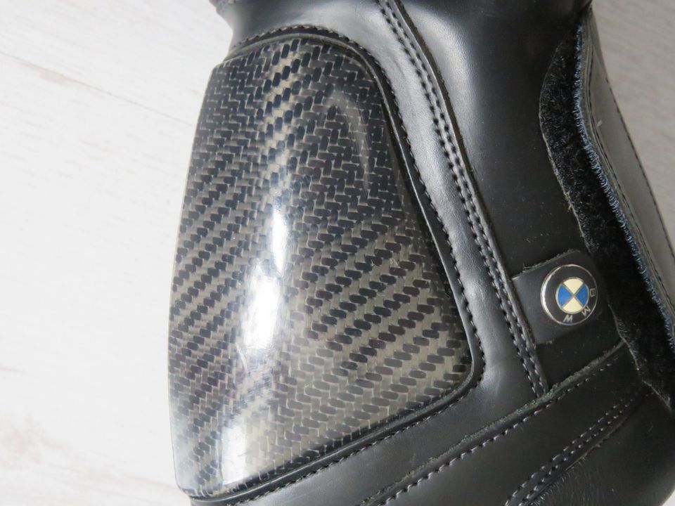 Bmw Gr. 40 Motorradstiefel Carbon Stiefel Motorradschuhe GS Leder in Gevelsberg