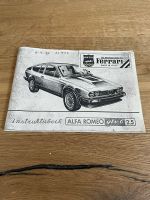 Bedienungsanleitung  Alfa Romeo GTV6 2.5 Rheinland-Pfalz - Weyher in der Pfalz Vorschau