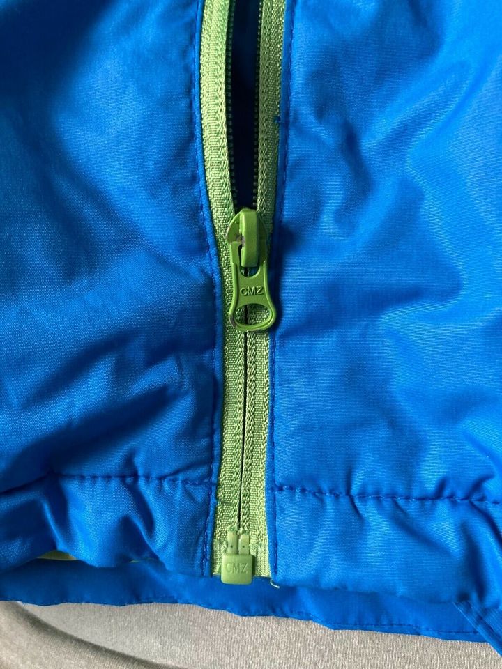 PAPAGINO Winterjacke Schneejacke blau grün Gr. 74/80 in Hochheim am Main