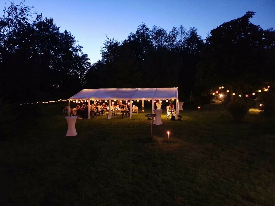 6x10m Partyzelt/Festzelt inkl. Auf-und Abbau + Tische & Sound in Südbrookmerland