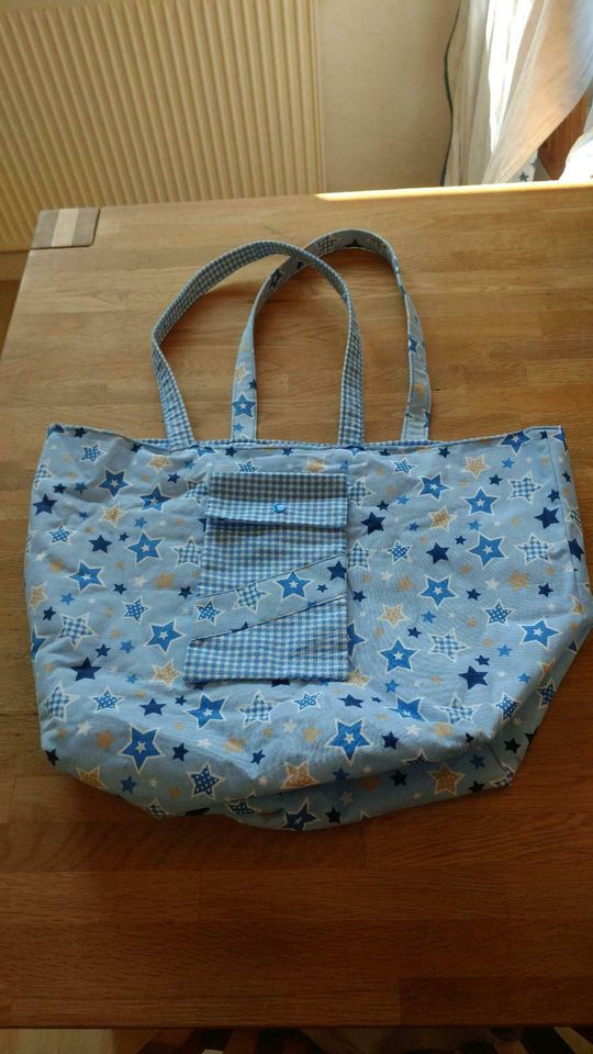 ❤Neue Stofftasche / Wickeltasche/ Einkaufstasche...Handarbeit!! ❤ in Herrstein