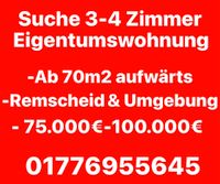 Suche eine 3-4 Zimmer Wohnung in Remscheid oder Wuppertal ! Nordrhein-Westfalen - Remscheid Vorschau