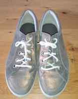 Ecco Schuhe Sneakers Turnschuhe Silber Gold Glitzer Gr 41 Bayern - Benediktbeuern Vorschau