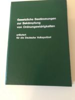 Gesetzliche Best. z. Bekämpfung von Ordnungswidrigkeiten für Vopo Niedersachsen - Peine Vorschau