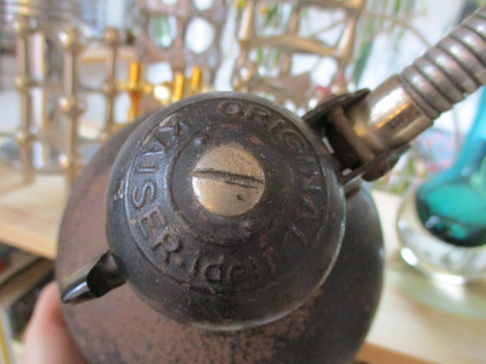 Kaiser Idell schwarz Schwanenhals Klemmlampe Bauhaus original in Neuharlingersiel
