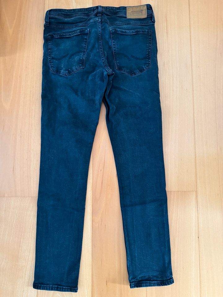 Jack&Jones Jeans Glenn slim fit schwarz Gr. 32/32 in Stuttgart