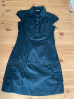 Kurzes schwarzes Hemdkleid Blusenkleid minikleid V stradivarius Berlin - Steglitz Vorschau