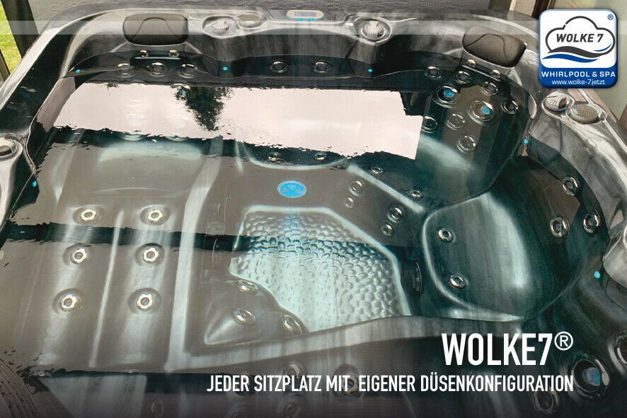 WOLKE7® Premium Outdoor Whirlpool Jacuzzi Spa 4 Personen in Rheine