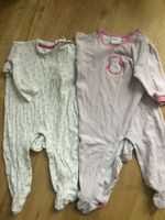 2 weiß-pinke Baby-Schlafanzüge, Größe 74/80 Baden-Württemberg - Süßen Vorschau