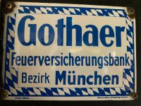 Gothaer Pyro Email Schild Nordrhein-Westfalen - Königswinter Vorschau