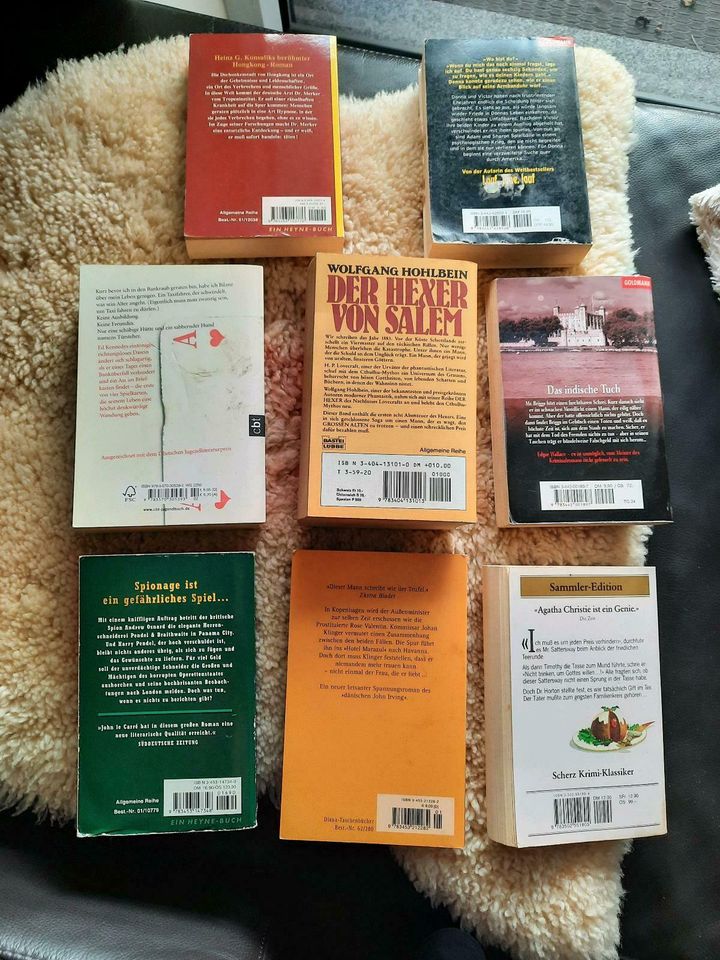 Bücherpaket, 8 Bücher, Romane, Krimis... in Neuss
