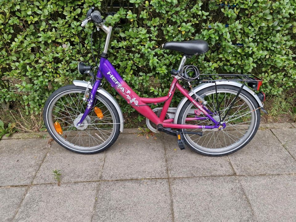 Kinderfahrrad Hera Ws 111J, Mädchenfahrrad, 20 Zoll, 3 Gang in Berlin