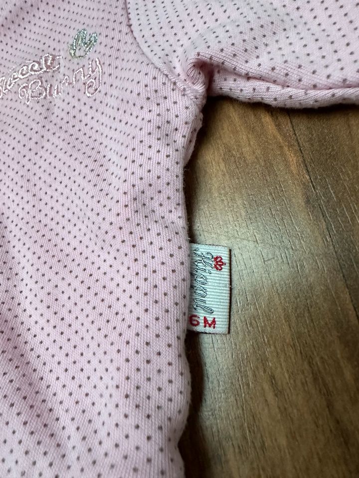 Sweatjacke Strickjacke rosa Hase Größe 56 Hippil Baby in Quickborn