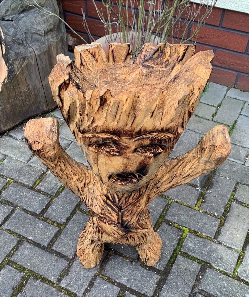 Holzfigur Groot / Guardians of the Galaxy in Hammelburg