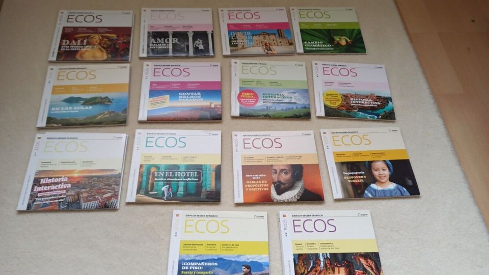 Spanisch Ecos Audio CDs 2019 14 CDs Spotlight-Verlag in Bamberg