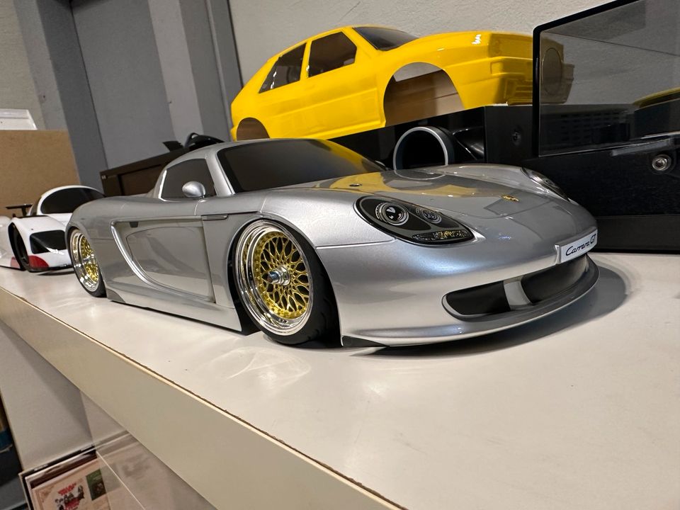 Tamiya 58322 Porsche Carrera GT Karo + Räder Werkslackiert in Bodenfelde