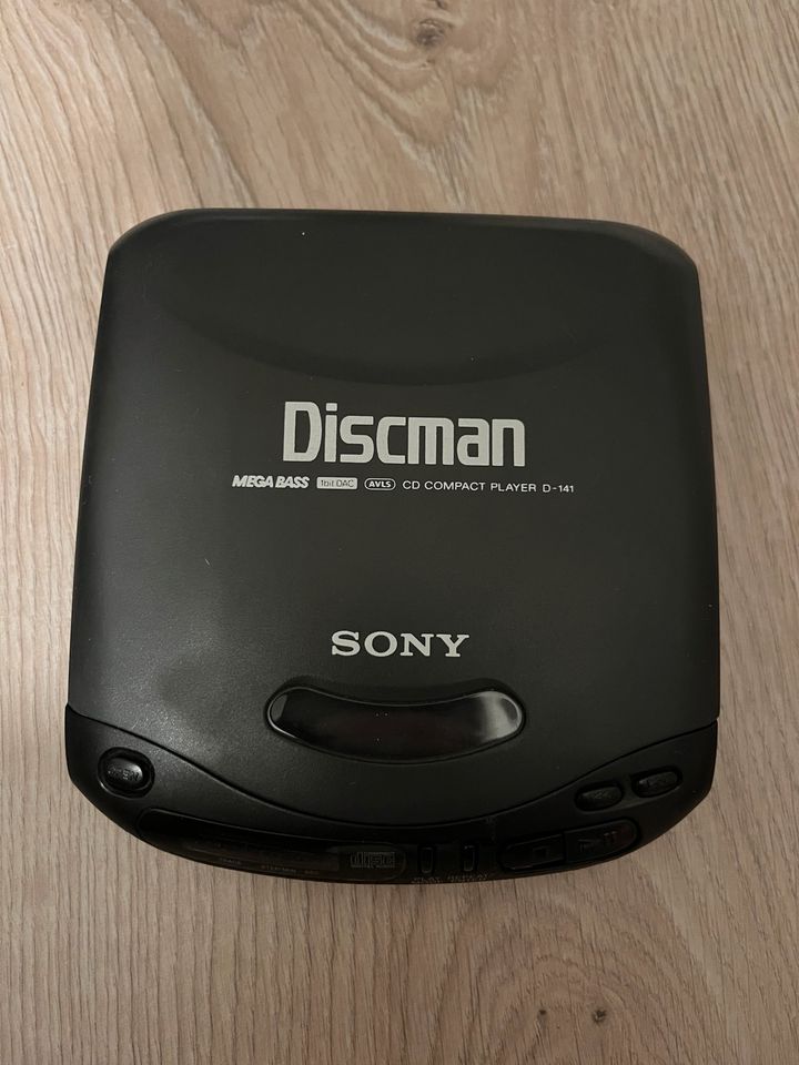 Sony Discman d141 mit case und cd fächern in Rosengarten