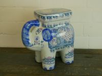 Beistelltisch - Elefant - Keramik - Blumenhocker - Ablage - Asien Münster (Westfalen) - Hiltrup Vorschau