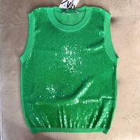 Weste/Shirt/Aus Pailletten/Gr.S/Grün/ Zara/Neu Mitte - Tiergarten Vorschau