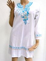 Tunika Bluse Longbluse Oberteil Minikleid L stickerei Hessen - Nieste Vorschau