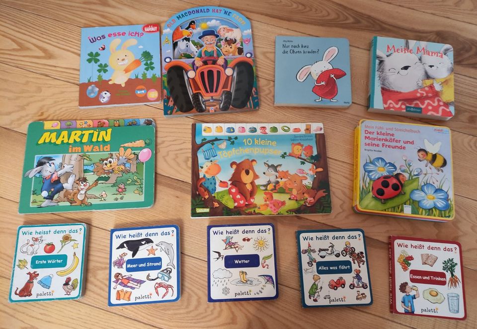 Spielsachen Holzspielzeug Bücher für Baby Kleinkind in Leipzig