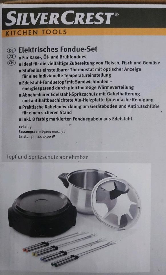 Elektrisches Fondue-Set (Neu) in Bad Homburg