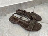Geox Sandalen braun Gr. 37 mit Applikation Bayern - Gaimersheim Vorschau