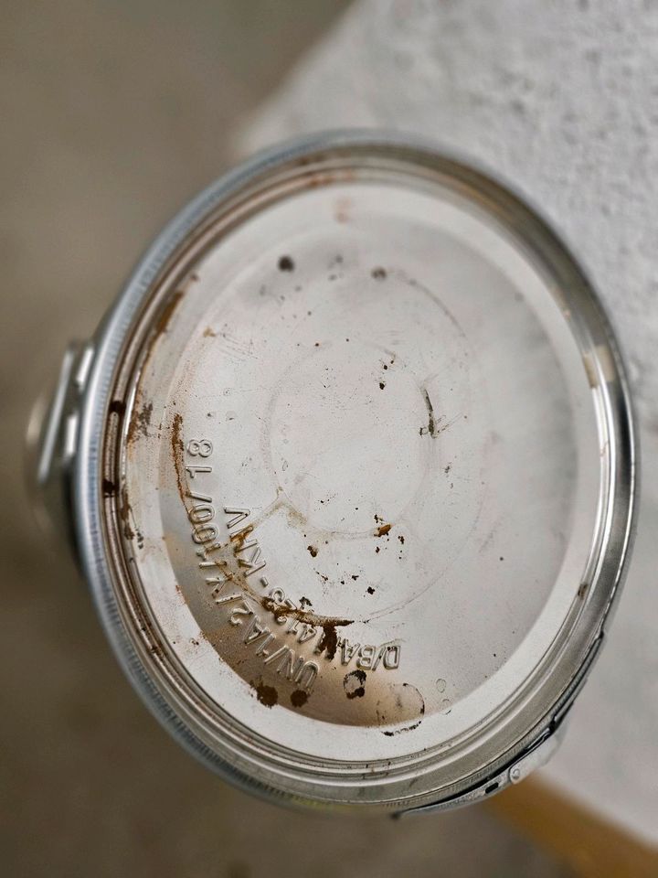 Weißblecheimer Hobbock inkl. Deckel mit Spannring in Halle