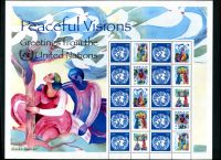 UN New York Grußmarken Bogen postfrisch Niedersachsen - Oldenburg Vorschau