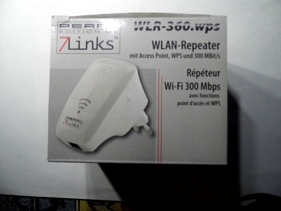 WLAN_ Repeater mit Access Point, WPS und 300 MBit/s. in Kippenheim