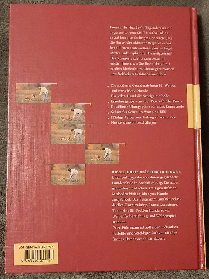 Hoffe Fuhrmann "Erziehungsprogramm für Hunde" ISBN 3-440-07775-6 in Berlin