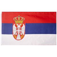 Serbien Srbija Zastava Fahne / Flagge mit Wappen Grb NEU 90 x 150 Stuttgart - Feuerbach Vorschau