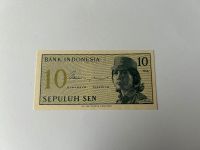 alter Geldschein Indonesien Sepuluh Sen Bayern - Wendelstein Vorschau