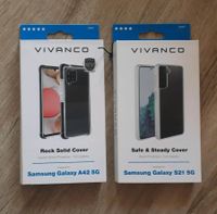 Vivanco Handyhüllen Cover für Samsung Galaxy A42 5G + S21 5G Neu Sachsen - Mülsen Vorschau