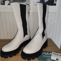 MJUS Stiefel Offwhite Plateau 39 Saarbrücken - Malstatt Vorschau