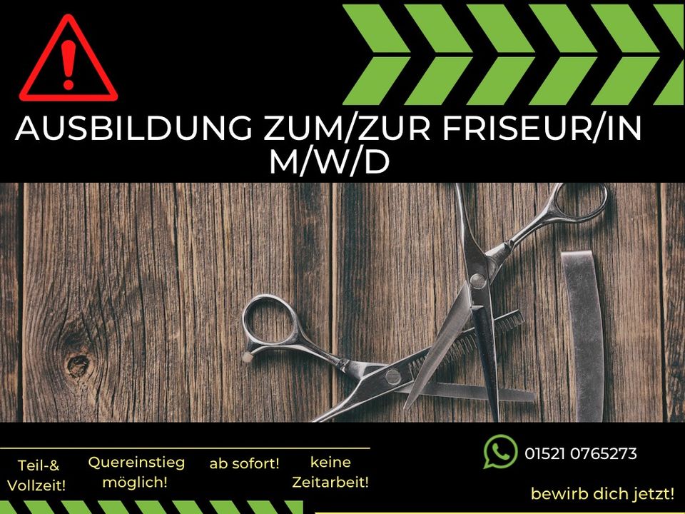 Ausbildung zum/zur Friseur/in (m/w/d) in Schönefeld