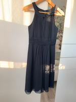 Cocktailkleid/Abschlussballkleid Größe 34 dunkelblau Bayern - Hofkirchen Vorschau
